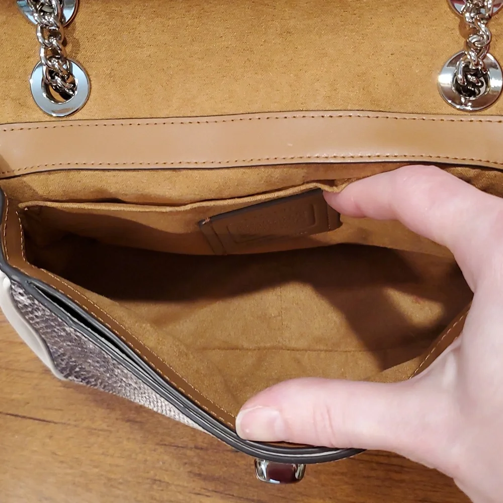 Coach Lizard Embossed Cassidy Crossbody